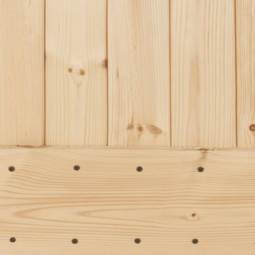 Ușă „NARVIK”, 100x210 cm, lemn masiv de pin - Img 7