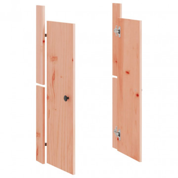 Uși de bucătărie de exterior 2 buc., 50x9x82 cm, lemn masiv pin - Img 4