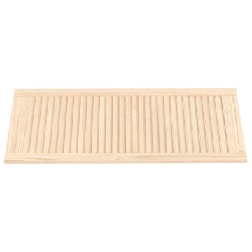 Uși de dulap design lambriu 2 buc. 99,3x39,4 cm lemn masiv pin - Img 3