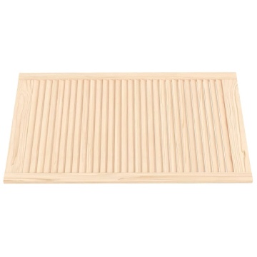 Uși de dulap design lambriu 2 buc. 99,3x59,4 cm lemn masiv pin - Img 3