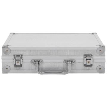 Valiză pentru armă, argintiu, aluminiu ABS - Img 3