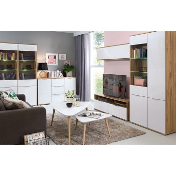 Zlata 006 Comoda Kom2D3S Oak Tahoe/White - Img 3