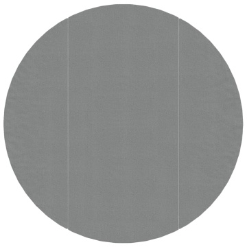 Acoperire geotextil piscină, gri deschis, Ø366 cm, poliester - Img 2