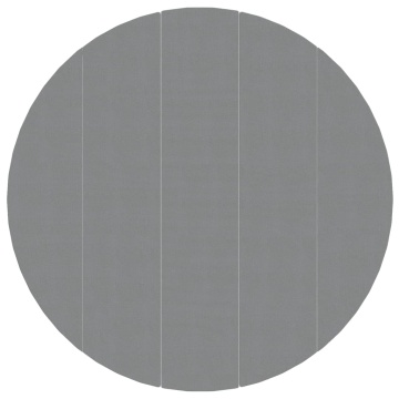 Acoperire geotextil piscină, gri deschis, Ø550 cm, poliester - Img 2