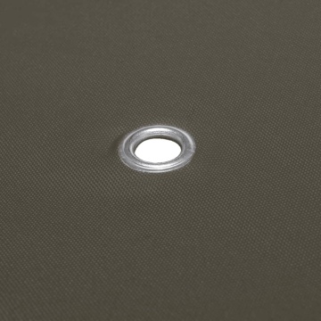 Acoperiș de pavilion, 2 niveluri, gri taupe, 3x3 m, 310 g/m² - Img 6