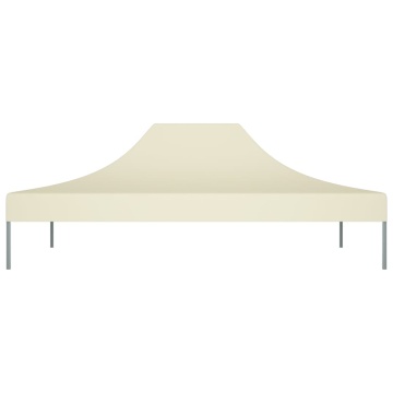 Acoperiș pentru cort de petrecere, crem, 4,5 x 3 m, 270 g/m² - Img 3