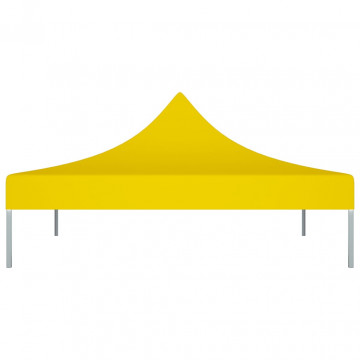 Acoperiș pentru cort de petrecere, galben, 3 x 3 m, 270 g/m² - Img 2