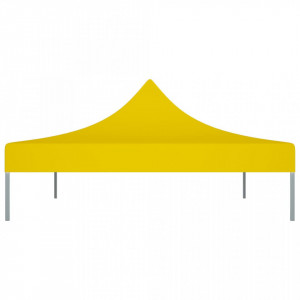 Acoperiș pentru cort de petrecere, galben, 4 x 3 m, 270 g/m² - Img 4
