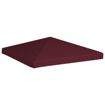 Acoperiș pentru pavilion, 310 g/m², roșu bordo, 3 x 3 m - Img 2