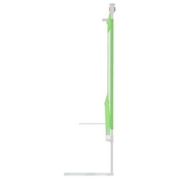 Balustradă de protecție pat copii, verde, 120x25 cm, textil - Img 8