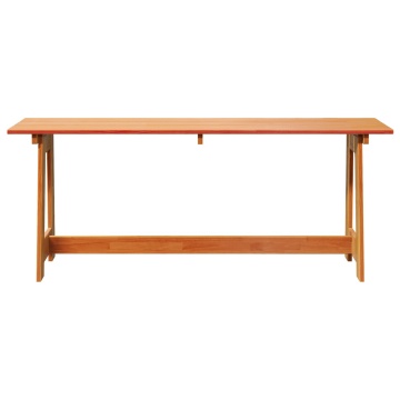 Bancă de exterior Acacia 119x35x47 cm Lemn solid de pin - Img 4
