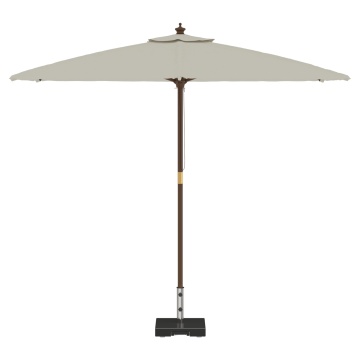 Bază cu roți pentru parasol cu mânere Granit Negru 29 kg Pătrată - Img 3