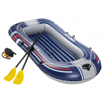 Bestway Barcă gonflabilă Hydro-Force cu pompă și vâsle albastru - Img 3