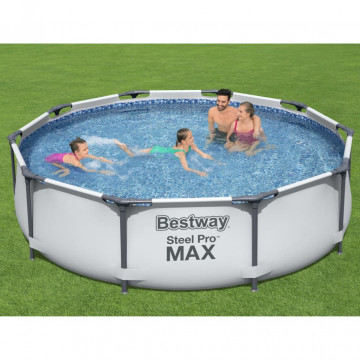 Bestway Set de piscină Steel Pro MAX, 305 x 76 cm - Img 1