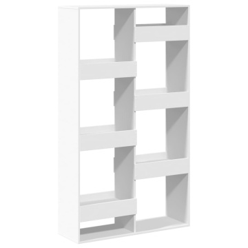 Bibliotecă, alb, 100x33x175 cm, lemn prelucrat - Img 2
