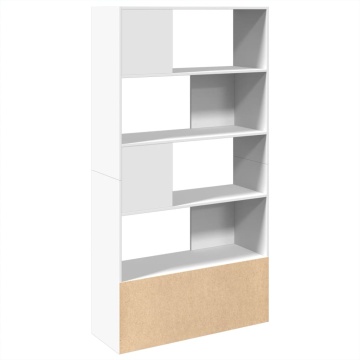 Bibliotecă, alb, 100x36x189 cm, lemn prelucrat - Img 8
