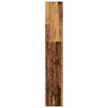 Bibliotecă, lemn vechi, 40x24x143 cm, lemn prelucrat - Img 8