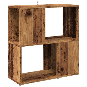 Bibliotecă, lemn vechi, 60x24x63 cm, lemn prelucrat - Img 2