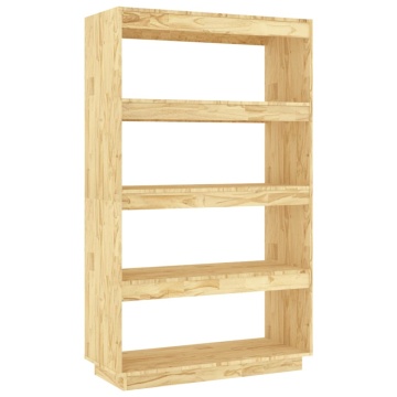 Bibliotecă/Separator cameră, 80x35x135 cm, lemn masiv pin - Img 2