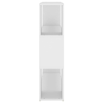 Bibliotecă/Separator cameră, alb, 100x24x94 cm - Img 5