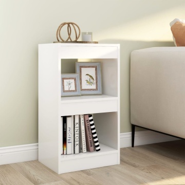 Bibliotecă/Separator cameră, alb, 40x30x72 cm - Img 1