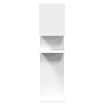 Bibliotecă/separator cameră alb 92x29x112 cm lemn prelucrat - Img 5