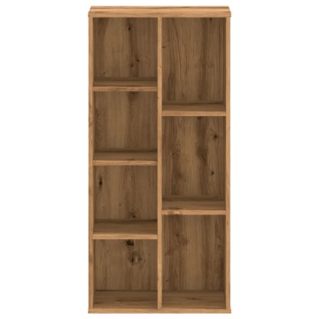 Bibliotecă, stejar artizanal, 50x25x105 cm, lemn prelucrat - Img 4