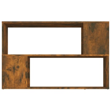 Bibliotecă, stejar fumuriu, 100x24x63 cm, lemn prelucrat - Img 8