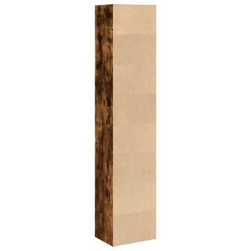 Bibliotecă, stejar fumuriu, 40x30x189 cm, lemn prelucrat - Img 5