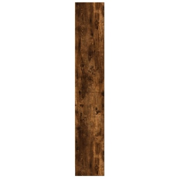 Bibliotecă, stejar fumuriu, 60x24x143 cm, lemn prelucrat - Img 8
