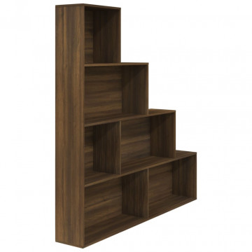 Bibliotecă, stejar maro, 155x24x160 cm - Img 2