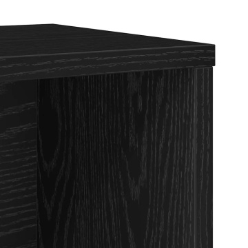 Bibliotecă Stejar negru 60x24x85 cm Lemn prelucrat - Img 7