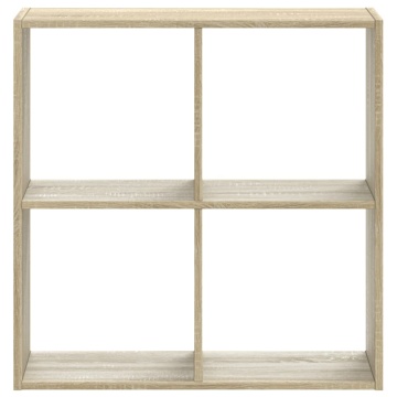 Bibliotecă, stejar sonoma, 68,5x32x68,5 cm, lemn prelucrat - Img 4