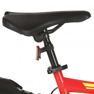 Bicicletă montană cu 21 viteze, roată 26 inci, roșu, 49 cm - Img 7