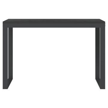Birou de calculator, negru, 110x60x73 cm, PAL - Img 3
