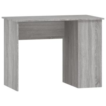 Birou, gri sonoma, 100x55x75 cm, lemn prelucrat - Img 2