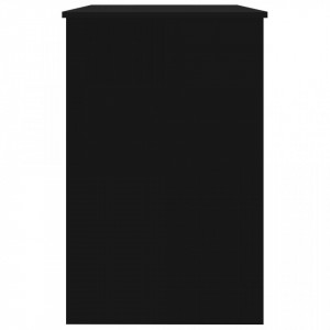Birou, negru, 100 x 50 x 76 cm, PAL - Img 7