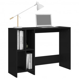 Birou Notebook, negru, 102,5x35x75 cm, PAL - Img 3
