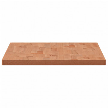 Blat de masă 100x50x2,5 cm dreptunghiular, lemn masiv de fag - Img 7