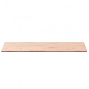Blat de masă 100x60x1,5 cm dreptunghiular, lemn masiv de fag - Img 4