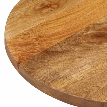 Blat de masă oval, 100x40x2,5 cm, lemn masiv de mango - Img 5