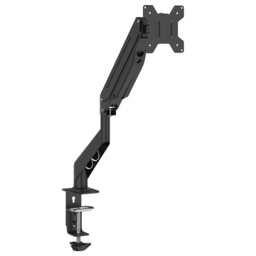 Braț unic de monitor ecran de max 27 inci cu arc de gaz 10 kg - Img 2