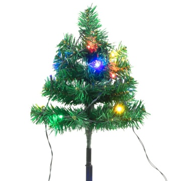 Brazi de Crăciun de alee, 6 buc., LED-uri multicolore 45 cm PVC - Img 8