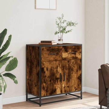 Bufetă Stejar afumat 68x35x76 cm Lemn prelucrat - Img 3