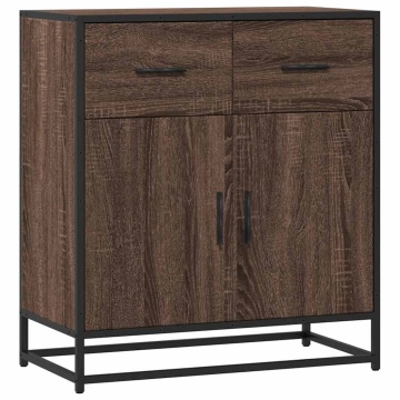 Bufetă Stejar maro 68x35x76 cm Lemn prelucrat - Img 2