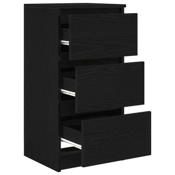 Bufetă Stejar negru 37,5x35x76 cm Lemn prelucrat - Img 8