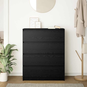 Bufetă Stejar negru 80x35x99 cm Lemn prelucrat - Img 3
