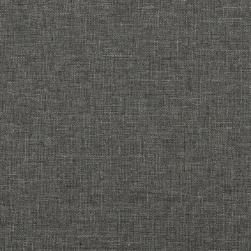 Cadru de pat box spring, gri închis, 140x190 cm, textil - Img 7