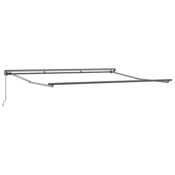 Cadru Parasolar Semi-Cassete Retractabil Manual Metalic - Img 2