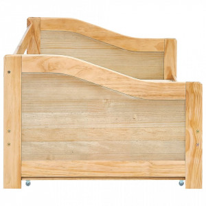 Cadru pat canapea, extensibil, 90 x 200 cm, lemn de pin - Img 5
